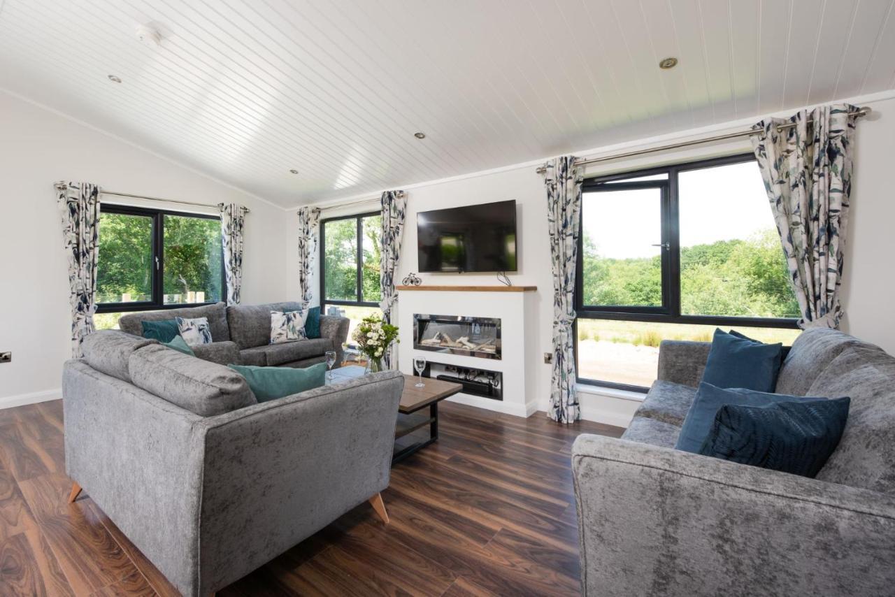 Lilac Lodge, 22 Roadford Lake Lodges Lifton Kültér fotó