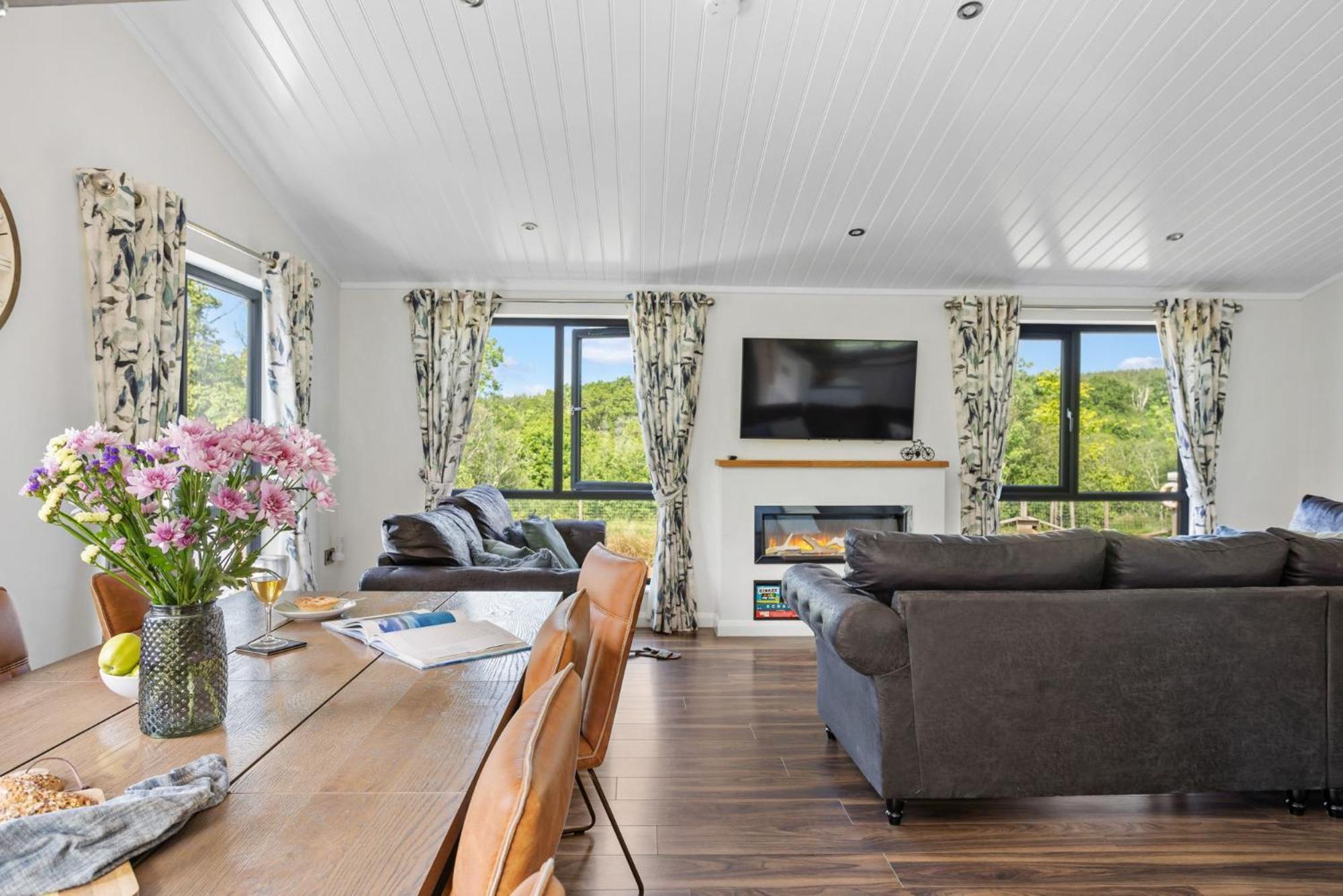 Lilac Lodge, 22 Roadford Lake Lodges Lifton Kültér fotó